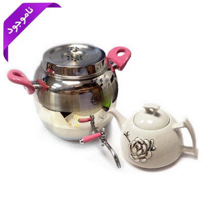 تصویر  ست کتری و قوری تمام استیل ZMZ مدل 304z ساخت ایران