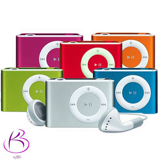 تصویر  پخش کننده موسیقی رنگ مشکی mp3player رم خور طرح اپل