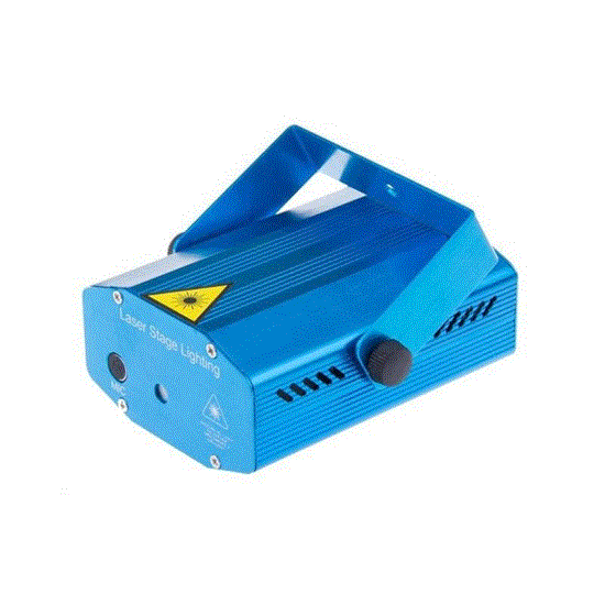 تصویر  رقص نور لیزر مینی طرح دار mini laser stage lighting