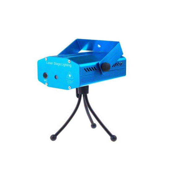 تصویر  رقص نور لیزر مینی طرح دار mini laser stage lighting