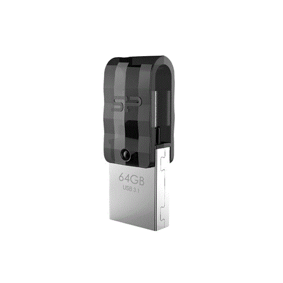 تصویر  فلش مموری سیلیکون پاوراوتی جی64GB  مدلC31