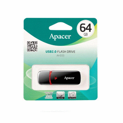 تصویر  فلش مموری اپیسر مدل AH333 ظرفیت 64GB