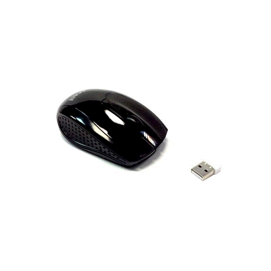 تصویر  موس بی سیم وایرلس کاسی مشکی MW-2.4G