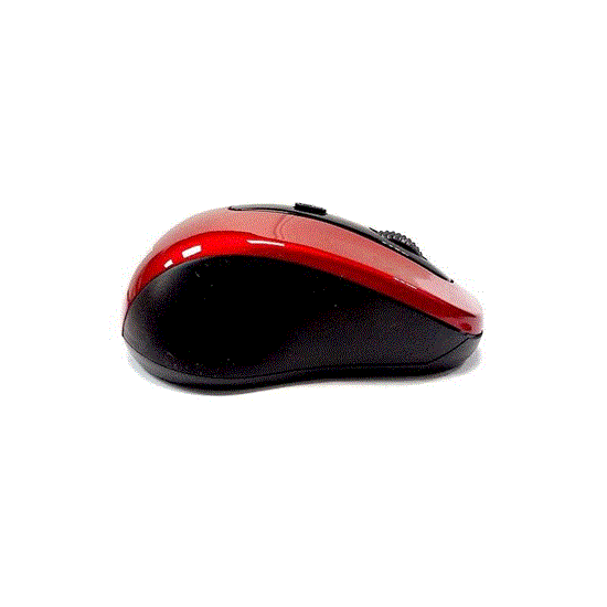 تصویر  موس بی سیم وایرلس  قرمز CASI wireless mouse MW-2.4G
