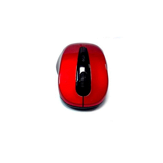 تصویر  موس بی سیم وایرلس  قرمز CASI wireless mouse MW-2.4G