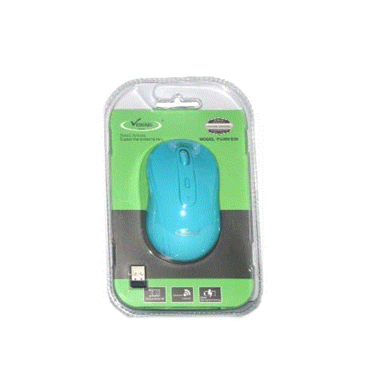 تصویر  موس بی سیم وایرلس آبی MACHER مدل MR-W30