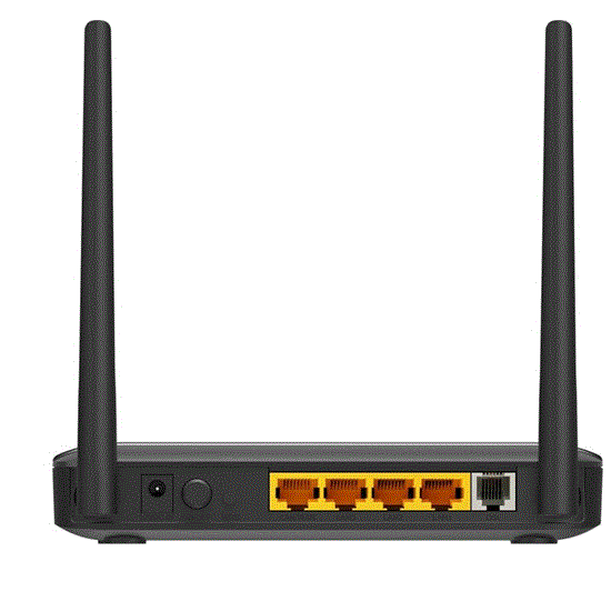 تصویر  مودم روتر N300 بی‌ سیم ADSL2+ دی-لینک مدل DSL-124