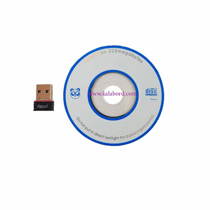 تصویر  کارت شبکه USB بی سیم رویال مدلRW -110