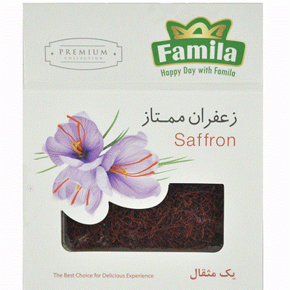 تصویر  زعفران 1مثقالی فامیلا