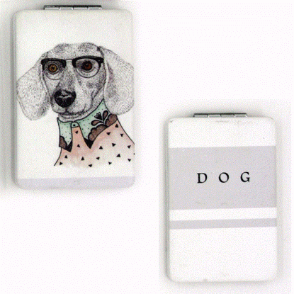 تصویر  آینه آرایشی جیبی