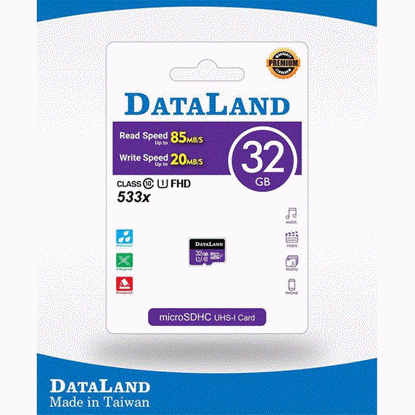 تصویر  کارت حافظه دیتالند مدل X333 32GB