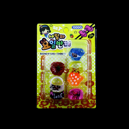 تصویر  انگشتر پلاستیکی متنوع دخترانه | بسته 5 عددی