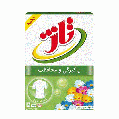 تصویر  پودر ماشین لباسشویی تاژ حجم 500GR