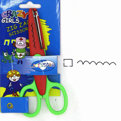 تصویر  قیچی دالبر طرح ابری