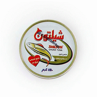 تصویر  تن ماهی در روغن سویا شیلتون وزن 180 گرم