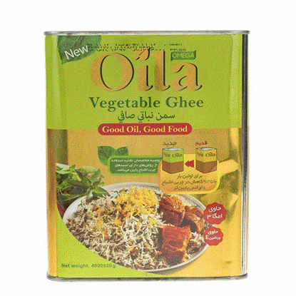 تصویر  روغن نیمه جامد گیاهی حجم4K