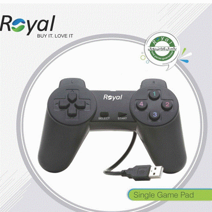 تصویر  دسته بازی تک ساده رویال pc