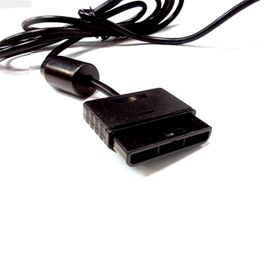 تصویر  دسته بازی تک شوکدار آبی ونوس ps2