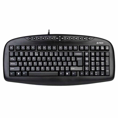 تصویر  کیبرد  ای فورتک مولتی مدیا مدل KB-21