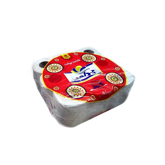 تصویر  دستمال توالت رولی پراور بسته 9عددی