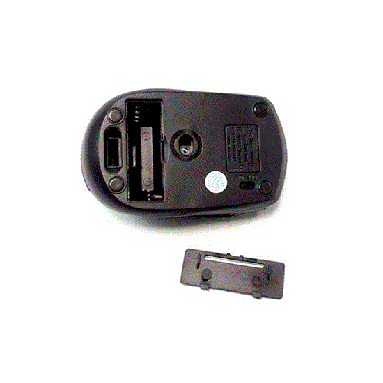 تصویر  موس وایرلس کاسی مشکی  MW-2.4G