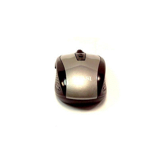 تصویر  موس وایرلس کاسی نقره ای MW-2.4G