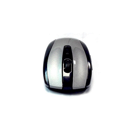 تصویر  موس وایرلس کاسی نقره ای MW-2.4G