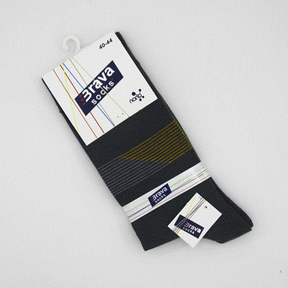 تصویر  جوراب مردانه براوا