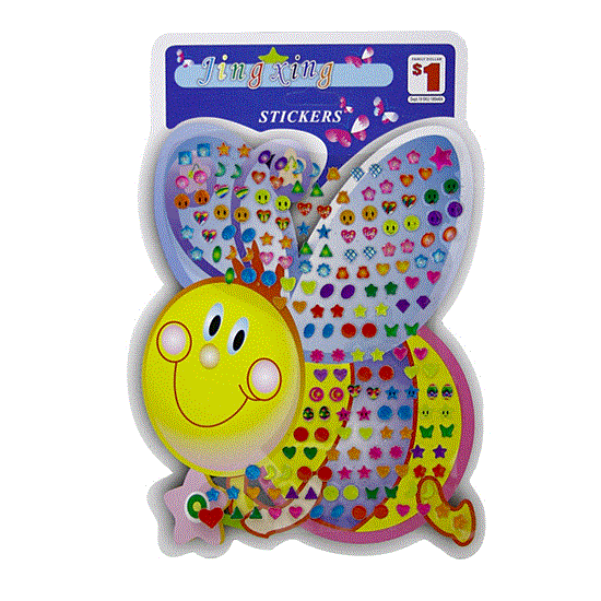 تصویر  گوشواره چسبی کودکانه