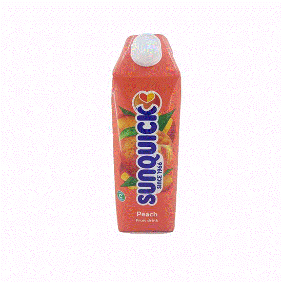 تصویر  آبمیوه سان کوییک با طعم هلو 200ML
