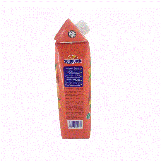 تصویر  آبمیوه سان کوییک با طعم هلو 200ML