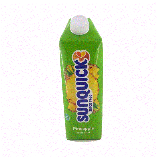 تصویر  آبمیوه سان کوییک با طعم آناناس 200ML
