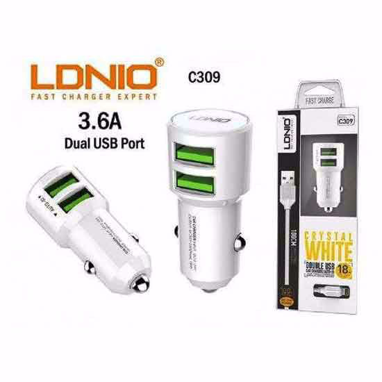 شارژر فندکی الدینیو مدل C309