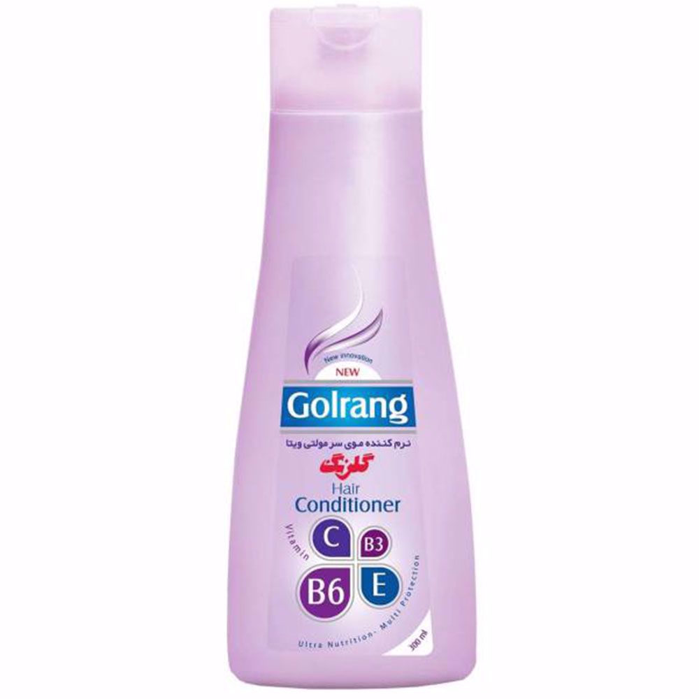 تصویر  نرم کننده موی سر مولتی ویتامین + پروتئین 300 گرمی بنفش گلرنگ