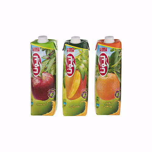 پک یک لیتری آبمیوه شیرین عسل