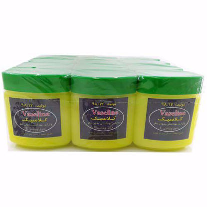 وازلین کلاسیک بهداشتی بدون عطر 12 عددی