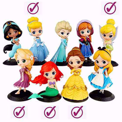 عروسک فیگور پرنسس 6 عددی