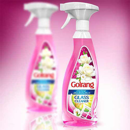 شیشه شوی ضدبخار و ضد گردوغبار سرخابی 500 گرمی گلرنگ