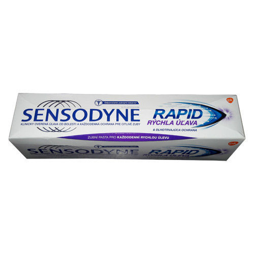 خمیردندان راپید sensodyne