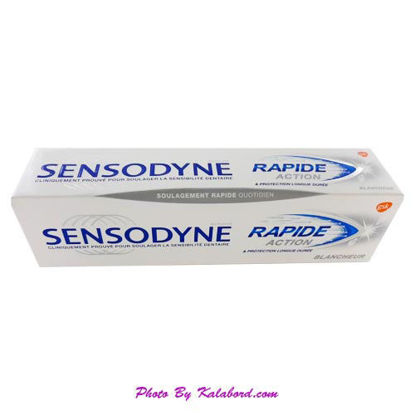 تصویر  خمیر دندان سنسوداین مدل Rapid Action حجم 75 میلی لیتر