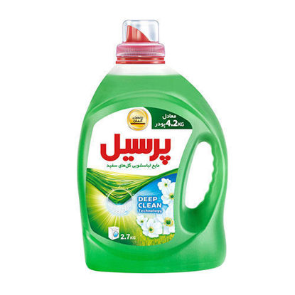 مایع لباسشویی پرسیل مدل WHITE FLOWER حجم 2.7 کیلوگرم