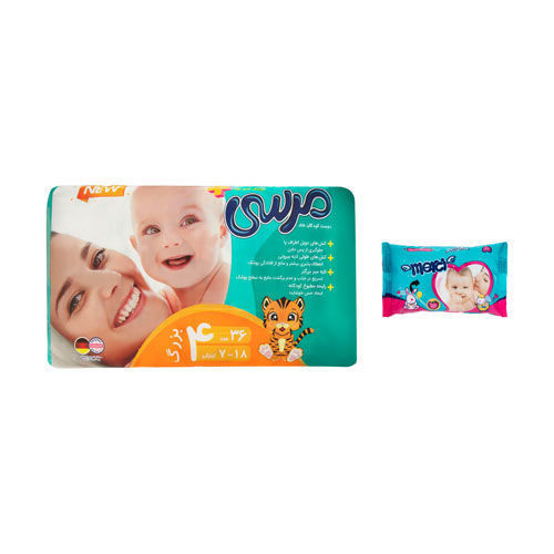 پوشک مرسی سایز 4