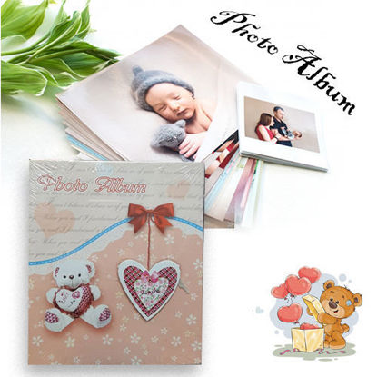 تصویر  آلبوم عکس طرح خرس گلبهی با ظرفیت 40 عکس