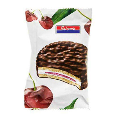 بیسکویت والس گیلاس 35 گرمی سالمین