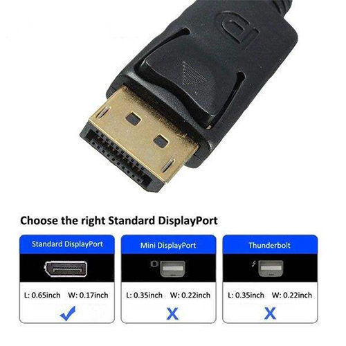 تصویر  مبدل DisplayPort به VGA