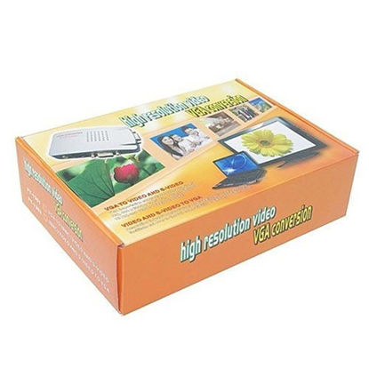 تصویر  مبدل VGA به AV و S-Video