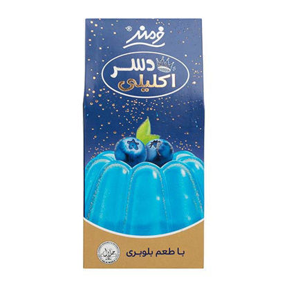 ژله اکلیلی بلوبری