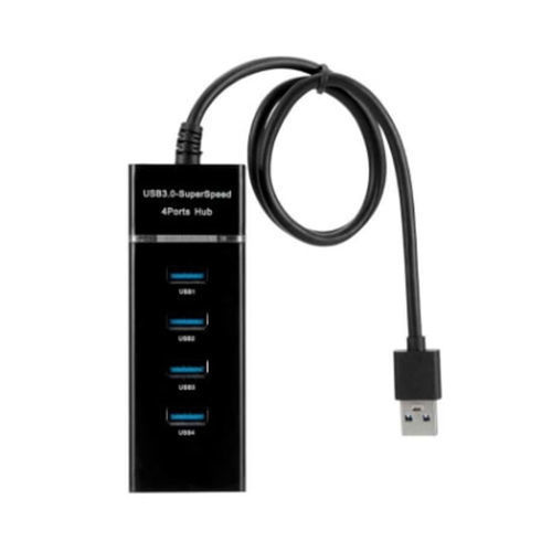 تصویر  هاب 4 پورت USB 3.0 طول 30 سانتی متر