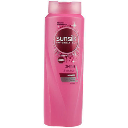 تصویر  شامپو مو سان سیلک مدل Shine And Strength 2in1 حجم 600 میلی لیتر