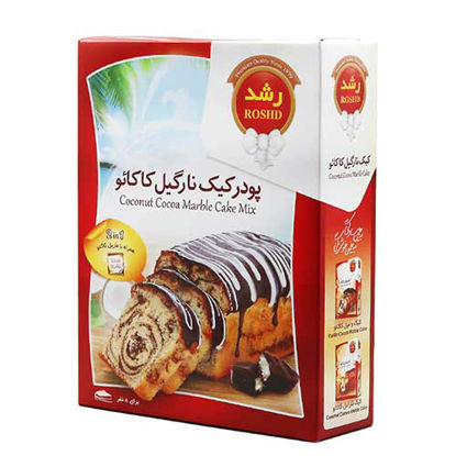 پودر کیک نارگیل کاکائو